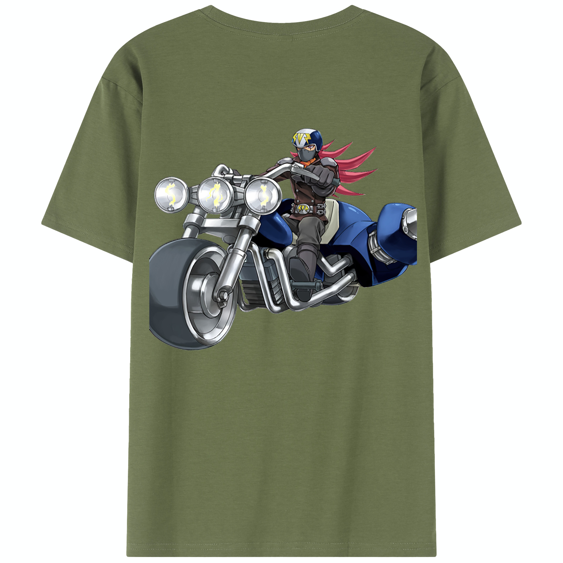 （画像用） 遊☆戯☆王 Yu-Gi-Oh! 綿100％半袖Tシャツ（背面プリント）